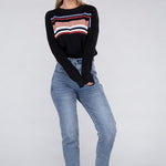 Striped Pullover Sweater