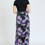 Short Sleeve Floral Maxi Dress