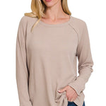 Melage Baby Waffle Long Sleeve Top