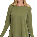 Melage Baby Waffle Long Sleeve Top