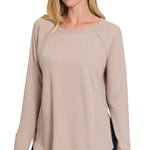 Melage Baby Waffle Long Sleeve Top