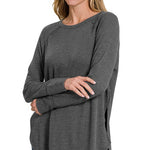 Melage Baby Waffle Long Sleeve Top