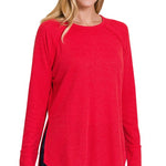 Melage Baby Waffle Long Sleeve Top