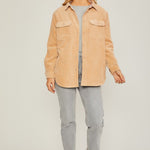 Corduroy Reversible Button Down Jacket