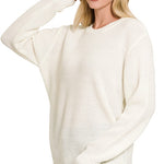 Round Neck Basic Sweater