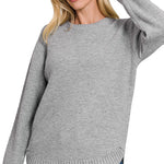 Round Neck Basic Sweater