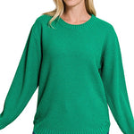 Round Neck Basic Sweater