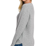 Round Neck Basic Sweater