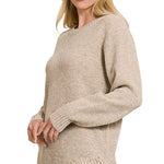 Round Neck Basic Sweater