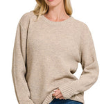 Round Neck Basic Sweater