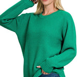 Round Neck Basic Sweater