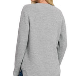 Round Neck Basic Sweater