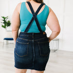 Agnes Denim Overall Dress