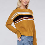 Striped Pullover Sweater