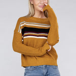 Striped Pullover Sweater