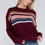 Striped Pullover Sweater