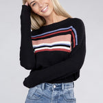 Striped Pullover Sweater