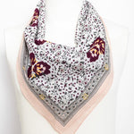 Orchid Floral Print Bandana