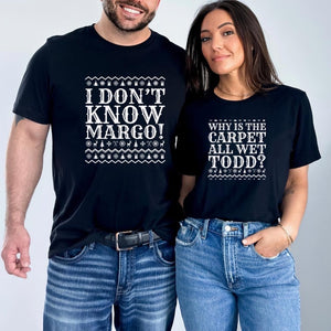 Todd & Margo Christmas Vacation Tee