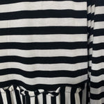 Stripe three tiered maxi dress