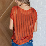 All I See Is You Loose Knit Top