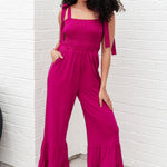 Almost Available Flared Jumpsuit