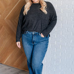 Casual Tuesday Ribbed Knit Sweater in Black