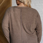 Casual Tuesday Ribbed Knit Sweater in Mocha