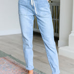 Cooper High Rise Vintage Denim Jogger