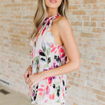 Feeling Lovely Floral Halter Blouse