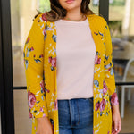 Grow As You Go Floral Cardigan