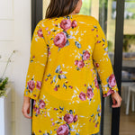 Grow As You Go Floral Cardigan