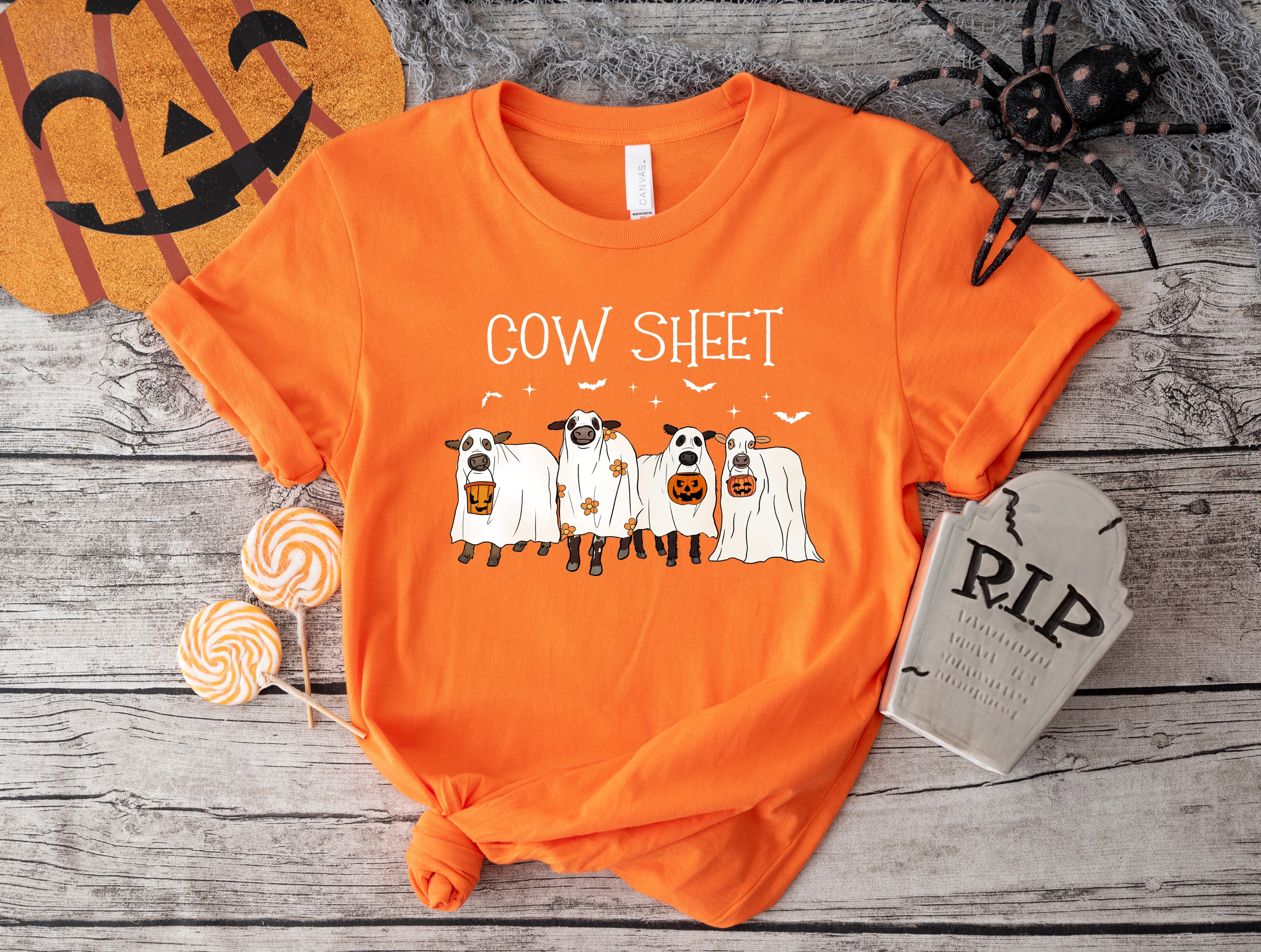 👻Cow Sheet Tee 🐄