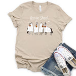 👻Horse Sheet Tee 🧲