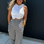 PreOrder! Bold Block Checkered Pants