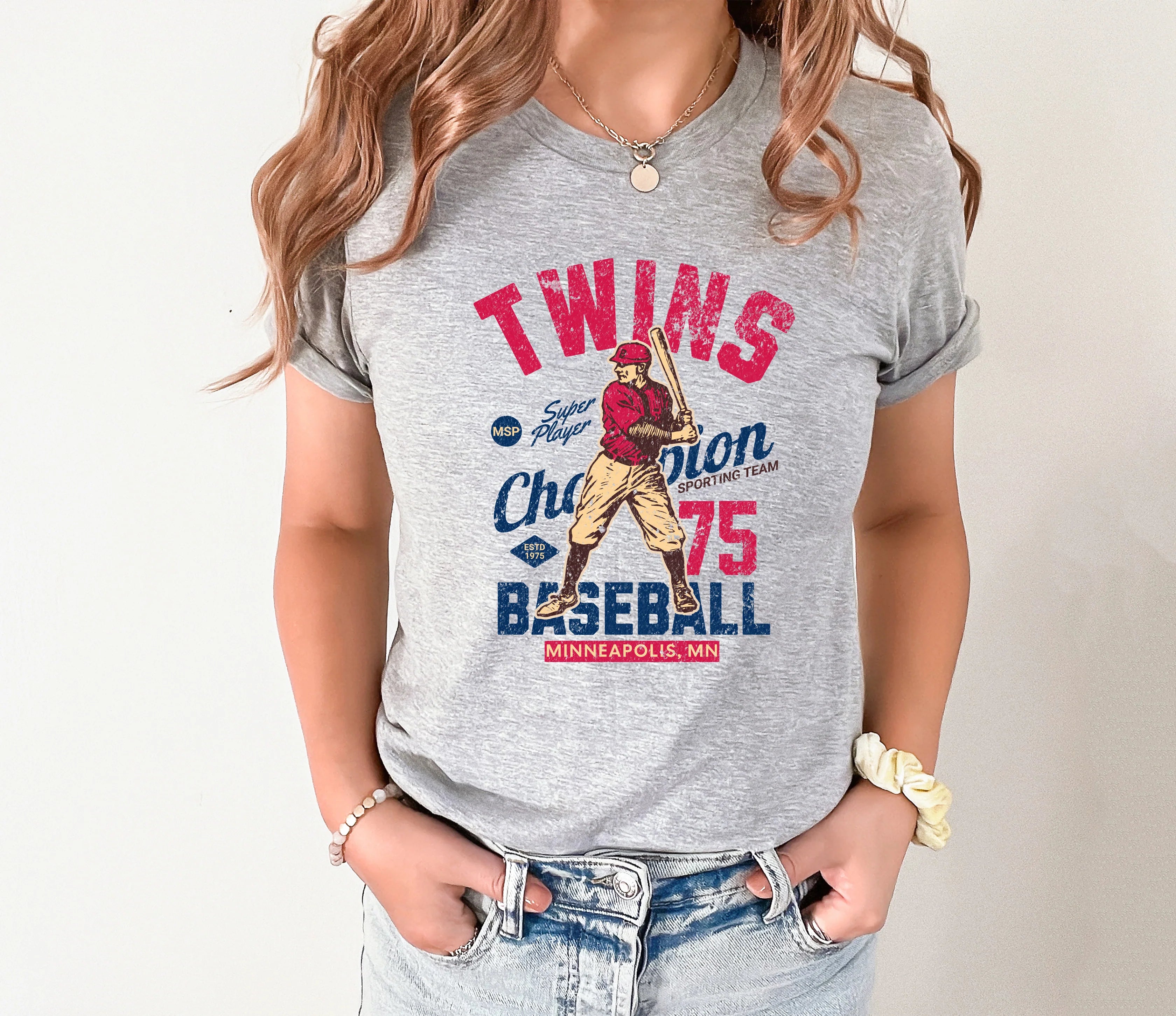 Retro Twins Tee