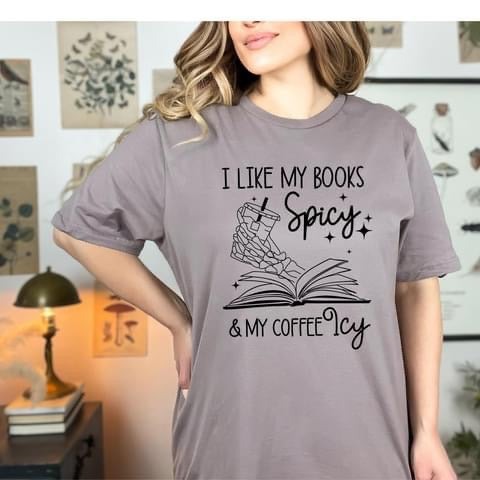 I like my books spicy & my coffee icy 🧊