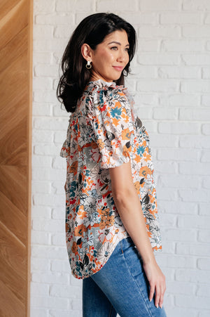 It's Intuitive Floral Blouse