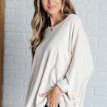 Ivory Thoughts Chenille Blouse