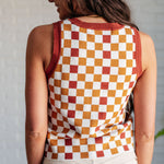 Keeping Score Checkered Tank