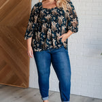 New Beginnings Square Neck Blouse