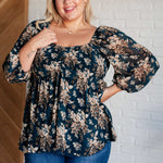 New Beginnings Square Neck Blouse