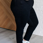 Nicole Tummy Control Skinny Jeans in Black