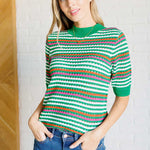 Our Situationship Knit Striped Top