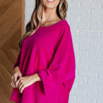 Pink Thoughts Chenille Blouse