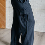 Race to Relax Cargo Pants in Nocturnal Navy