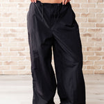 Step Up Joggers in Black