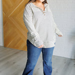 Striped Serendipity Pullover