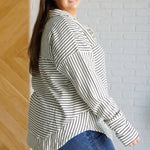 Striped Serendipity Pullover