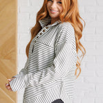 Striped Serendipity Pullover